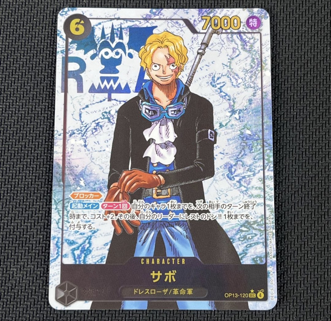 One Piece Card Game - Sabo OP13-120, Hobbies & Toys, Toys & Games on ...