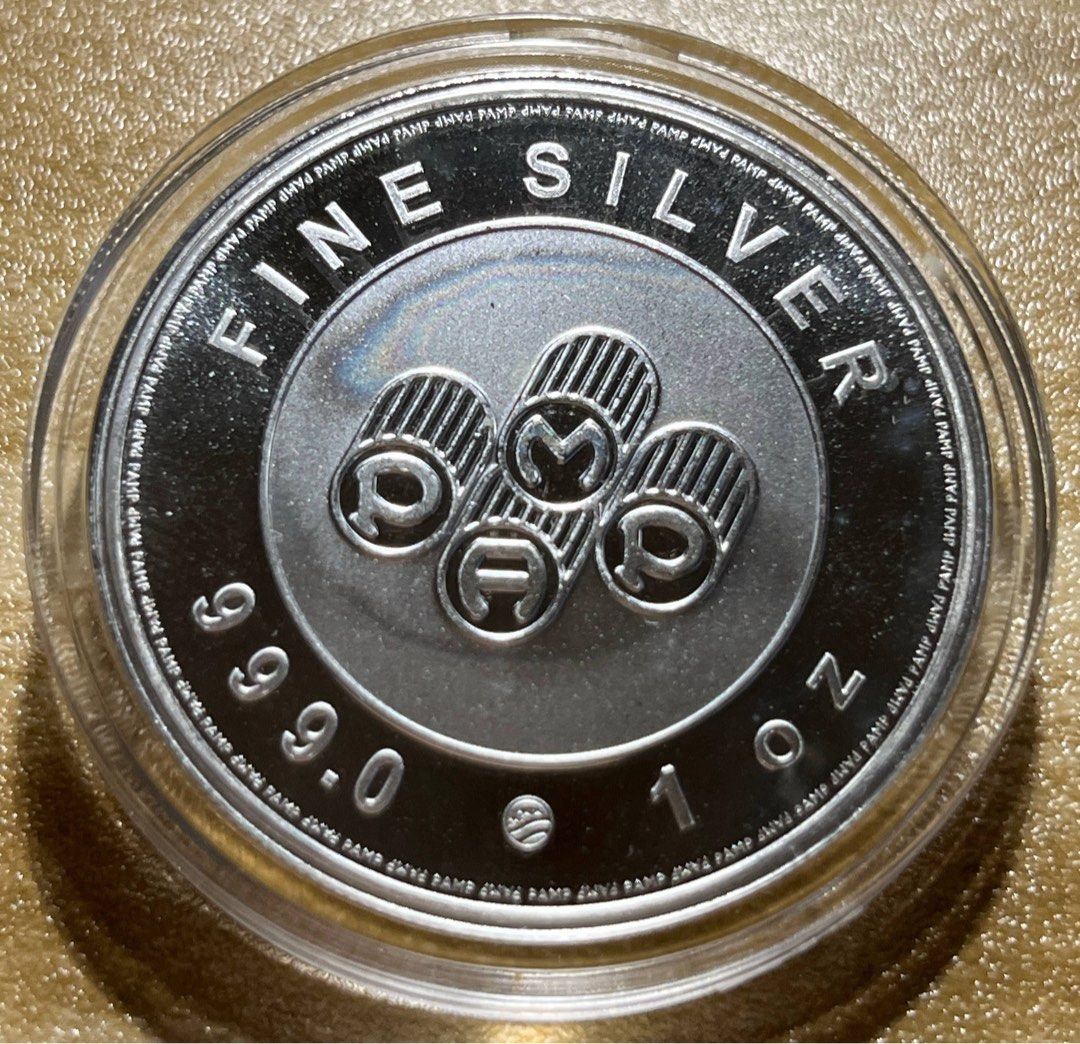 PAMP Suisse Buffalo 1 oz Silver Coin, Hobbies & Toys, Memorabilia ...