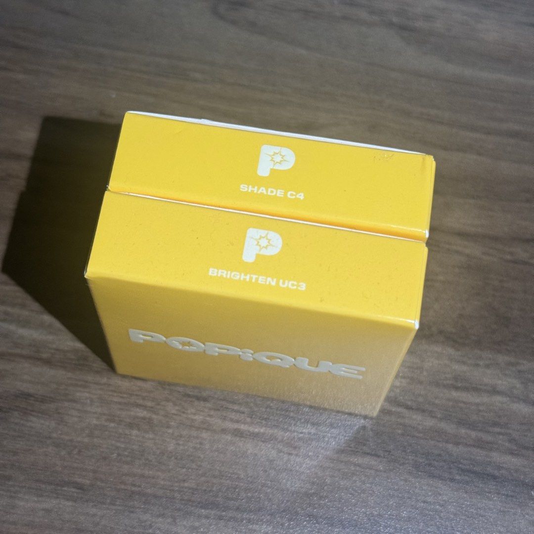 Popique Complexion Pot (Category: Makeup) located in Quezon City. Submitted by shopsofiascloset (Listing ID 1425390364, Image 2). Description: Popique Concealer - Brand New - Shades: C4, Brighten UC3 [SOLD] - Expiry: 2026.