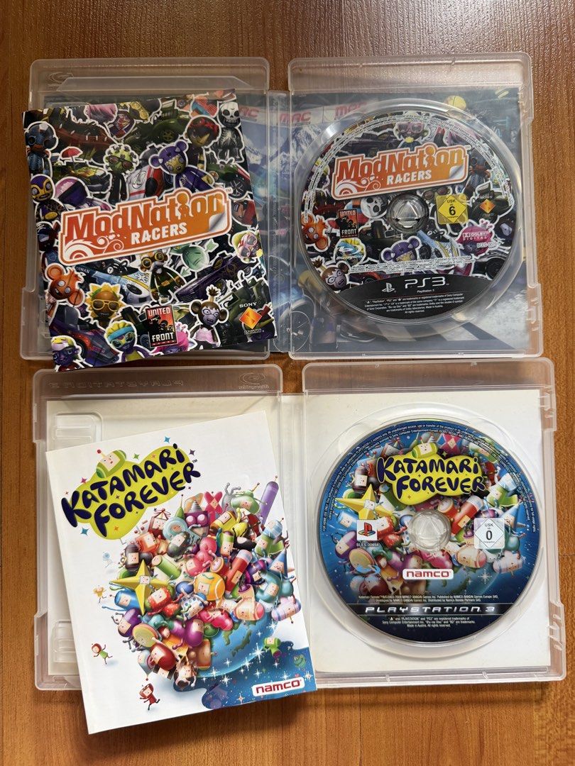 PS3 ModNation Racers & Katamari Forever (Category: PlayStation) located in Mandaluyong City. Submitted by voltprime (Listing ID 1425265798, Image 3). Description: Mod nation Racers Katamari forever Good working condition 500 each or take both for 800 Bdo / Gcash.