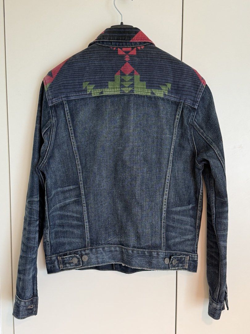 Ralph Lauren Denim & Supply Type 3 Denim Jacket (Category: Coats, Jackets and Outerwear) located in Pasig City. Submitted by csn.csn (Listing ID 1425277272, Image 2). Description: Limited and Archival Piece from Ralph Lauren Denim & Supply Line Guaranteed Authentic Type 3 Denim Jacket with Corduroy Amekaji design Measurements: Armpit to armpit: 21.5inches Back length - 25.5inches Mode of Payment: Cash Upon Pick-up Location: Pasig near Tiendesitas