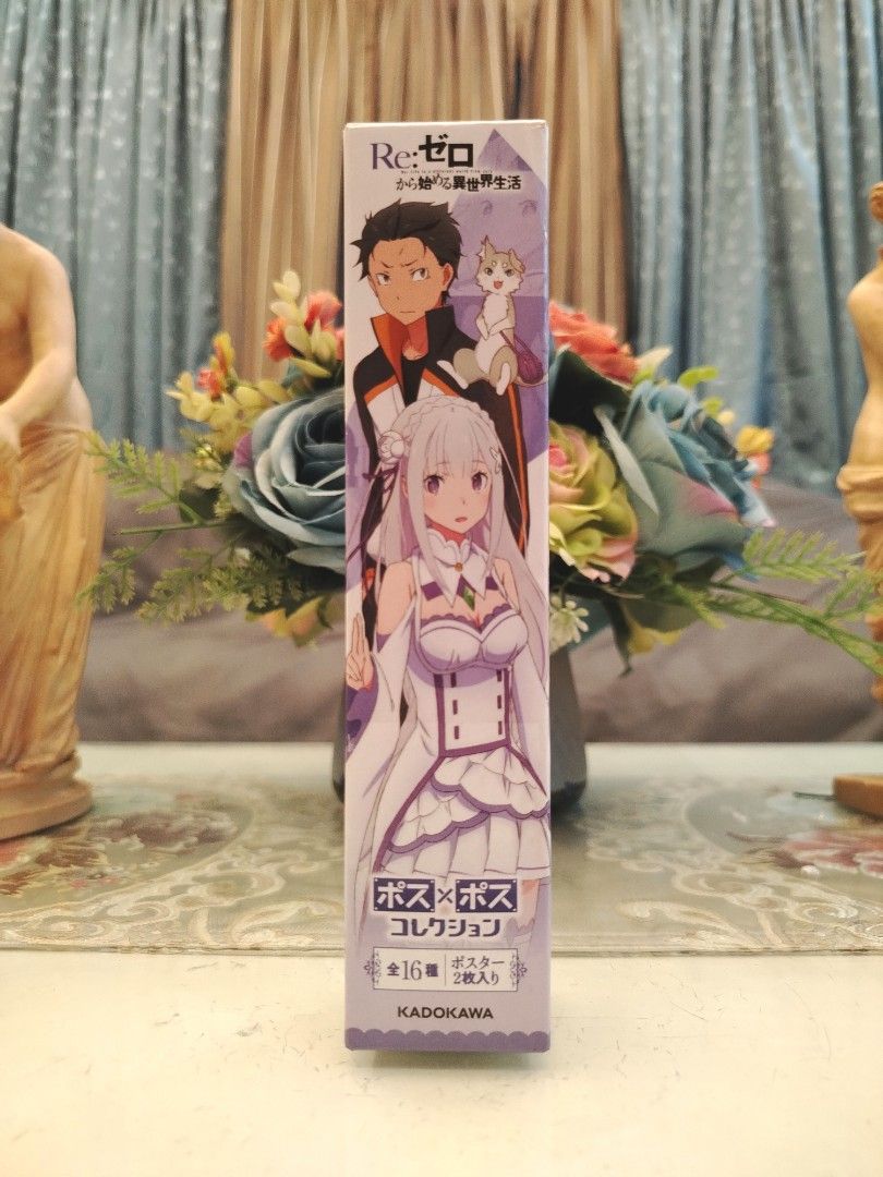 Re:Zero Ram × Rem × Emilia 2 Pcs. Wall Poster Set (Category: Art & Prints) located in San Fernando. Submitted by jpmarketplace2023 (Listing ID 1425333199, Image 2). Description: 💚 All items are authentic from Japan. 💛 MOP: GCash (❌️ GCash Protect) 🩵 MOD: LBC only (❌️ S. Checkout, COD, COP) 💙 Meet-up: Vista Mall, San Fernando, Pampanga 💜 All items are on-hand. 🧡 First to pay gets the item first. ❤️ Breakable items are packed with care and ca