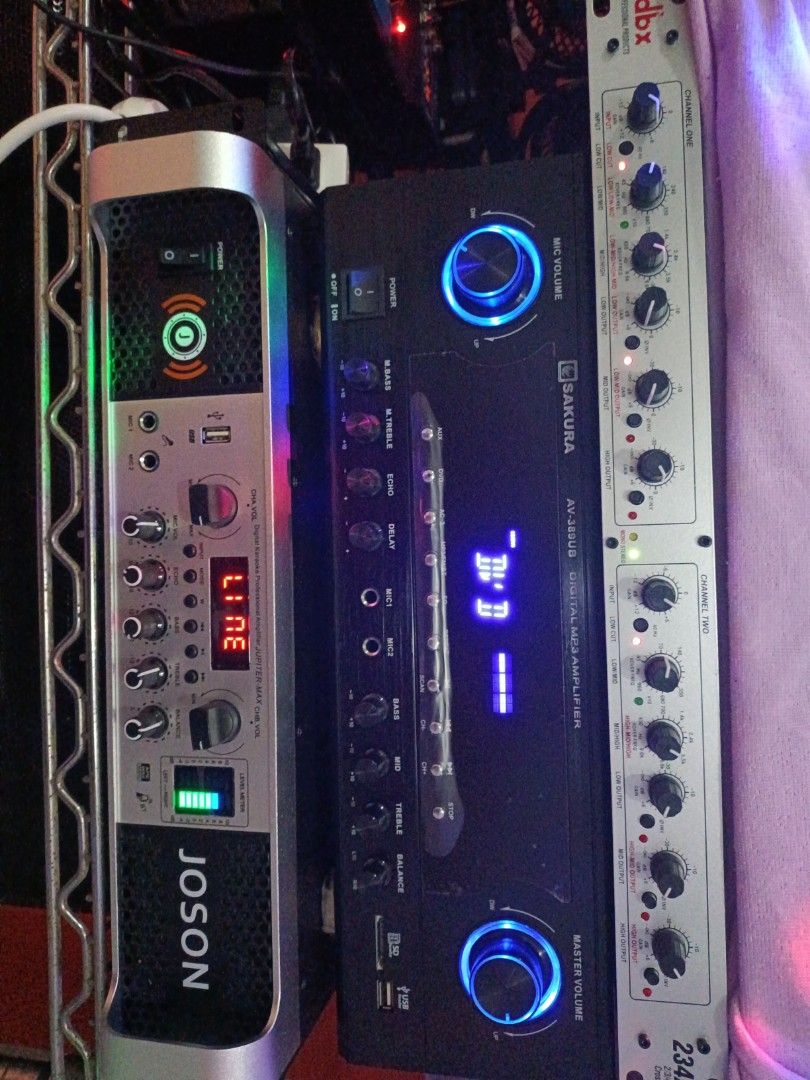 Sakura Amplifier AV-389-UV (Category: Soundbars, Speakers & Amplifiers) located in San Pedro. Submitted by kanor1234 (Listing ID 1425353869, Image 1). Description: original sakura av- 389 ub almost brandnew 1 week pa lang..benta ko na d rin magamit..masakit daw sa dibdib sabi anak ko.