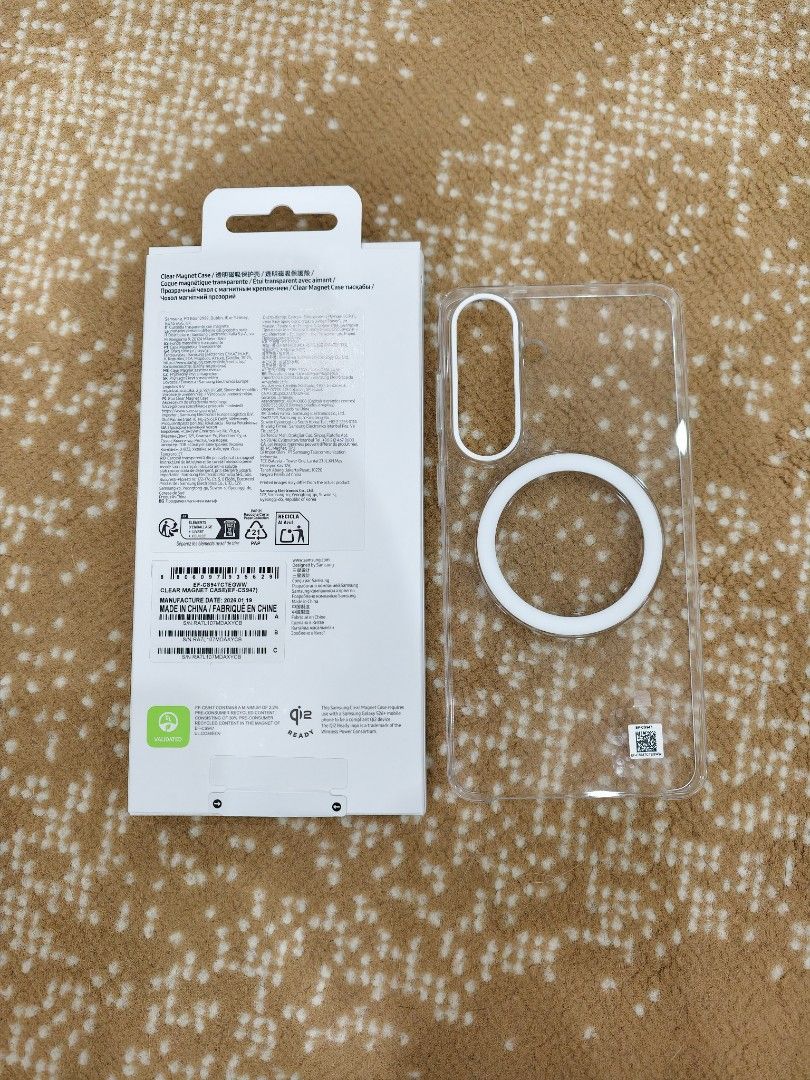 Samsung galaxy s26 + clear case w magsafe (Category: Cases & Sleeves) located in Makati City. Submitted by berean87 (Listing ID 1425428528, Image 2). Description: Samsung galaxy clear case s26 + with magsafe brandnew from Samsung store rfs: prefer jelly case.