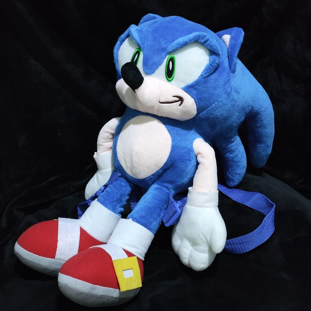 SALE Sonic the Hedgehog Backpack - Plush Bag (Category: Plushies & Soft Toys) located in Santa Rosa. Submitted by rusalkascottage (Listing ID 1425323067, Image 2). Description: 🦋 Sonic the Hedgehog Backpack - Plush Bag ˙⁠๑ 950 • 1270 COD / spaylater - WYSIWYG - issue: cut etiketa, and I think the left strap of the bag might be defective because the placement is not correct. Maybe it can still be fixed by a mananahi. ✧ Loc: Sta Rosa, Laguna and/o