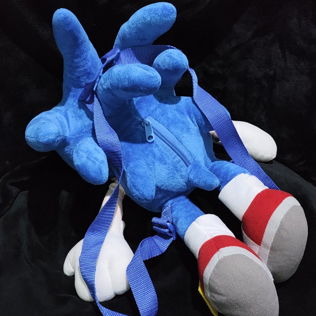 SALE Sonic the Hedgehog Backpack - Plush Bag (Category: Plushies & Soft Toys) located in Santa Rosa. Submitted by rusalkascottage (Listing ID 1425323067, Image 3). Description: 🦋 Sonic the Hedgehog Backpack - Plush Bag ˙⁠๑ 950 • 1270 COD / spaylater - WYSIWYG - issue: cut etiketa, and I think the left strap of the bag might be defective because the placement is not correct. Maybe it can still be fixed by a mananahi. ✧ Loc: Sta Rosa, Laguna and/o