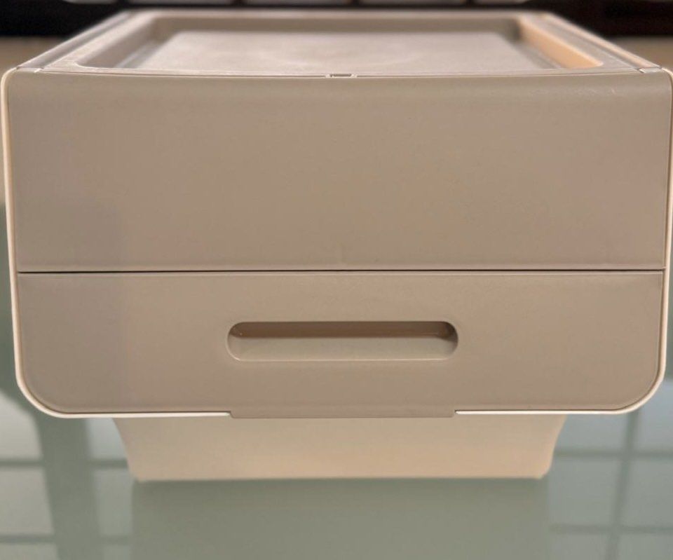 Stackable Storage Drawer - Grey and White475687577474181120