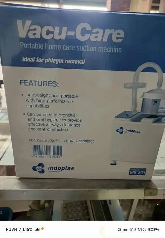 SUCTION MACHINE (Category: Medical Supplies & Tools) located in Manila. Submitted by healthsource_06 (Listing ID 1425369923, Image 3). Description: OFFER : ✅ COD basis around metro manila and nearby locations Shipping fee must shoulder by the buyer ‼️‼️‼️‼️‼️‼️‼️‼️ ( Store Locations ) 1730 rizal ave.sta cruz manila‼️💯 ( Bodega location ) 108 don Manuel agrigado st sta messa hiegths brgy lourdes Payment method ‼️ ✅COD ✅GCASH ✅BANK TRANSFERS NAME:
