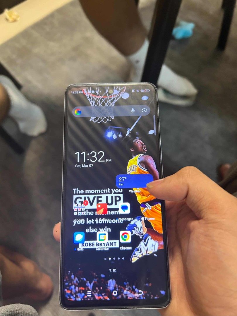 Tecno pova 5 pro 5g (Category: Android Others) located in Quezon City. Submitted by cooldave23 (Listing ID 1425310551, Image 3). Description: - Tecno Pova 5 Pro 5G - 256GB Storage Display: 6.78-inch FHD+ IPS LCD, 120Hz refresh rateProcessor: MediaTek Dimensity 6080 5G (6nm)RAM & Storage: 8GB RAM (expandable up to 16GB) with 128GB or 256GB internal storageCameras: 50MP main rear camera; 16MP front cameraBattery: 5,000mAh with 68W ultra-fast chargi