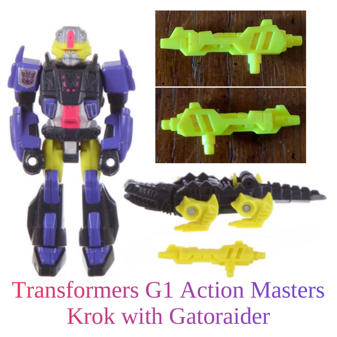 Transformers Vintage Electro Pulsator for G1 Action Masters Krok with ...