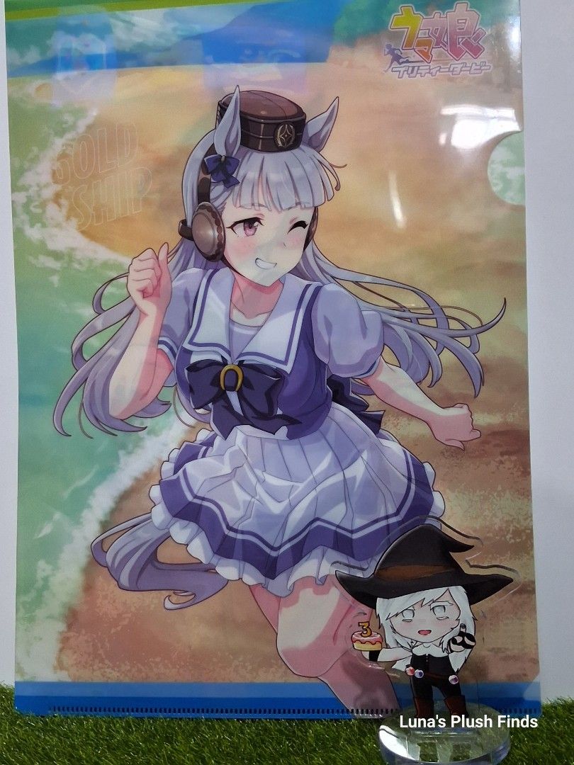 Figurine Uma Musume Pretty Derby – Sakura Laurel En Uniforme, 18 Cm – Socle Fer à Cheval – Collection Anime