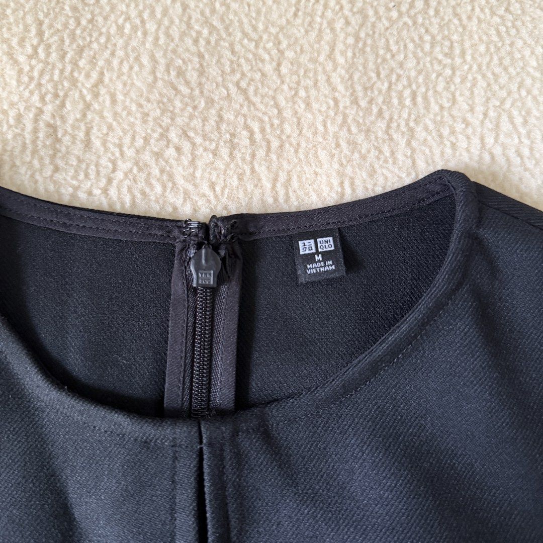 BNEW Uniqlo Double Face Mini Dress - Medium (Category: Dresses) located in Quezon City. Submitted by helloherl_ (Listing ID 1425280650, Image 3). Description: Brand new w/o tag (just removed it) RFS: Not my style .
