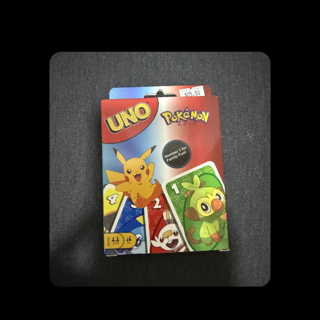 pokemon uno cards B7696 Card Game : Toys & Games Suitable for 7+ years Lilo & Stitch Card Game