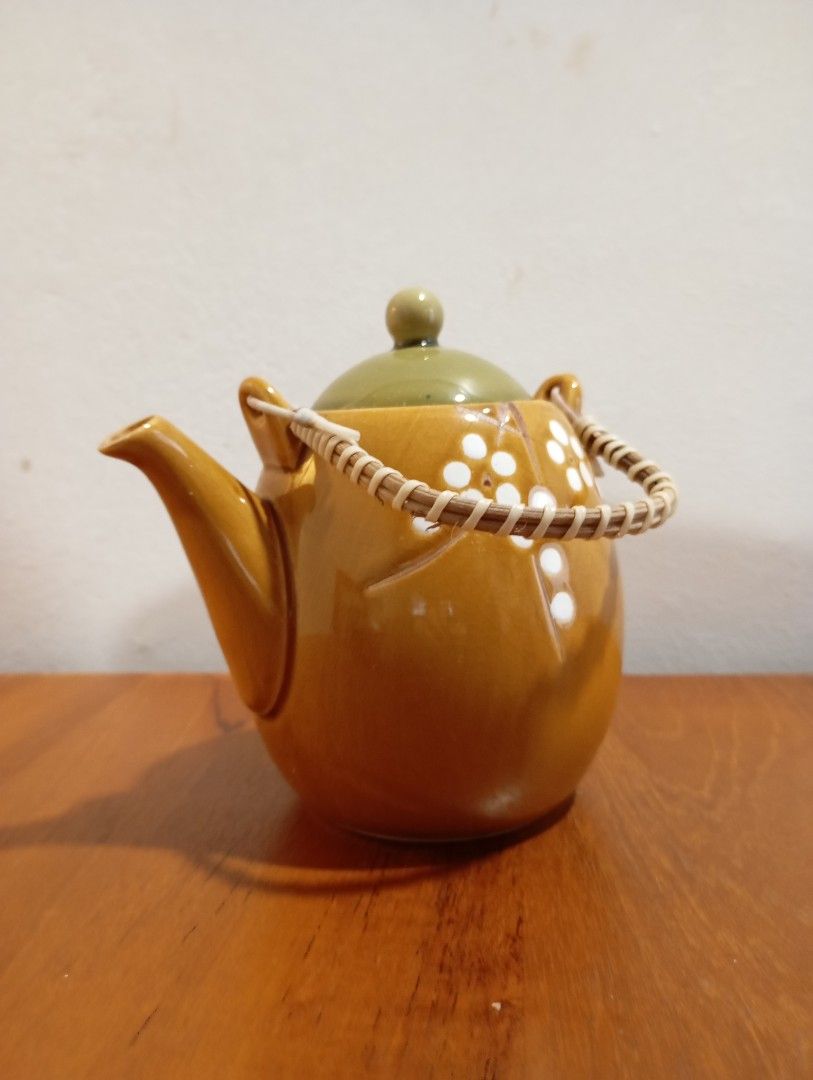 Vintage Ceramic Tea Set with Floral Design475702042758359041