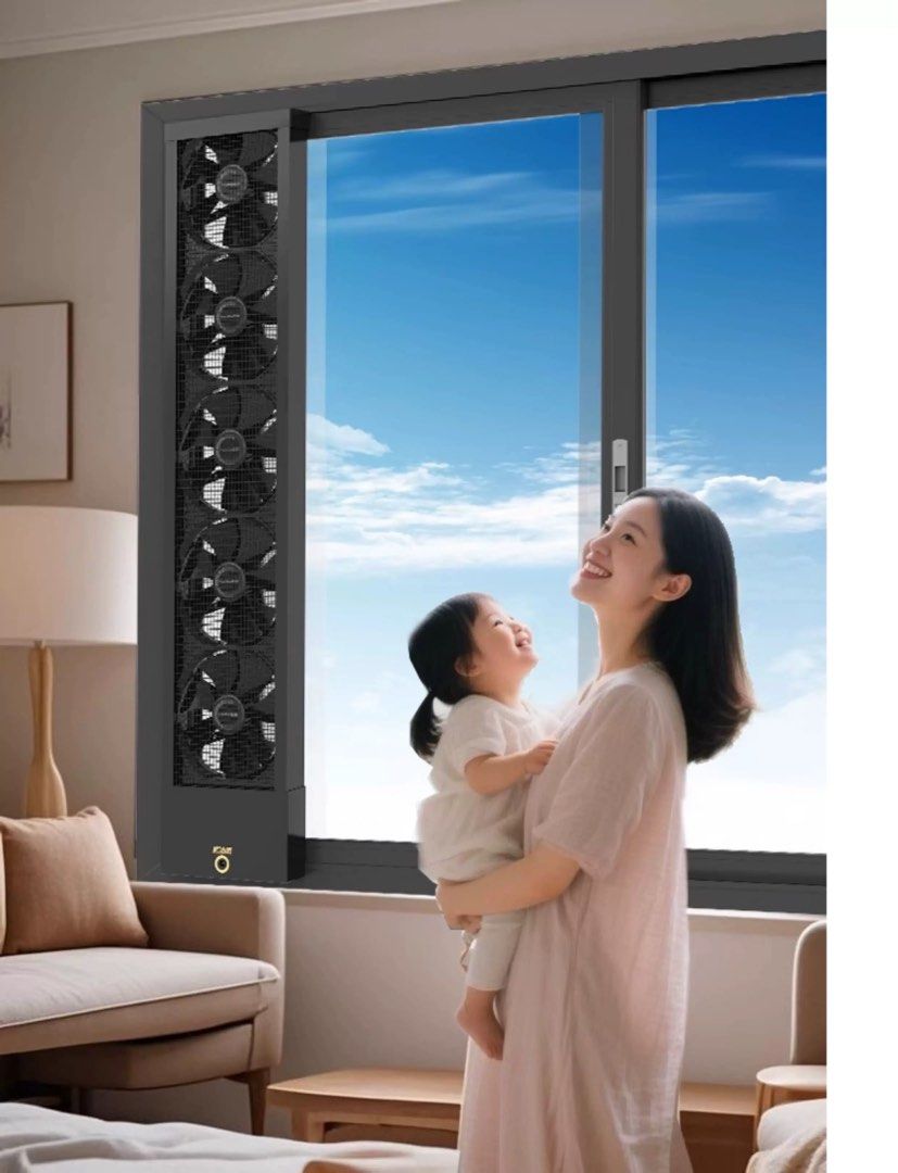 Window Ventilation (Category: Other Home Furniture) located in Singapore. Submitted by muments (Listing ID 1425294516, Image 1). Description: For cooking and after painting Used it once or twice, find the wiring very troublesome 2 set. Height: 100-105cm & 95-100cm Width: 16cm .