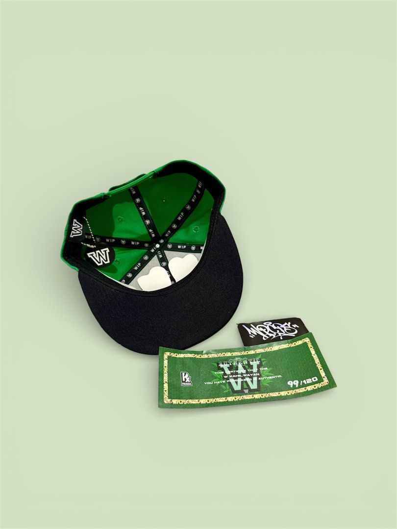WIP Caps x Rx Panda Kahilwayan (Category: Caps & Hats) located in Manila. Submitted by snwdrp2020 (Listing ID 1425329422, Image 2). Description: FOR SALE ONLY Wip x Rx Panda W Kahilwayan Brandnew No issue With wip tag With certificate With sticker ₱ 2,000 only. Shipping shouldered by the buyer Location: Makati.