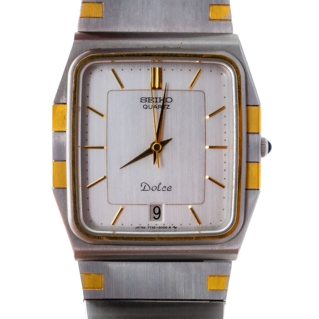 1980s Seiko Dolce "Polo" Two Tone 7732-5000, Men's Fashion, Watches ...