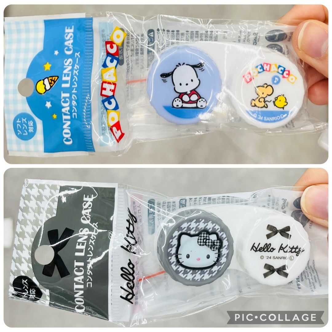 現貨👁️隱形眼鏡盒 正版 SANRIO HELLO KITTY公仔 / PC狗公仔 CON盒 旅行用品 收納盒 美妝用品 生日禮物 收藏珍藏 Sanrio Pochacco & Hello Kitty Contact Lens Case （分類：健康及美容 - 眼部護理）位於 Hong Kong。 由 swroom 提交（商品編號 1425563082，圖片 1）。簡介： 🚚 🎁 只限郵寄運送 🎁 ▫️▫️商品詳情▫️▫️ 💝 $50 個，$90兩個 ( 全新未開封) ❣️ 節日銷情迅速請早訂購售完即止❣️ 🛍更多最新禮品玩具 follow us ： carousell.com/swroom ▫️▫️購買付款詳情 ▫️▫️ 📥 請 INBOX PM下單購買須提供以下資料 ： 1. 選擇付款方式 : PAYME / FPS / ALIPAYHK 2. 選擇郵寄方式： 📮 $6 up 本地平郵 ( 一般情況 2-3 個工作天寄出 ) 📦 SF順豐到付 - 收貨時付運費 📦