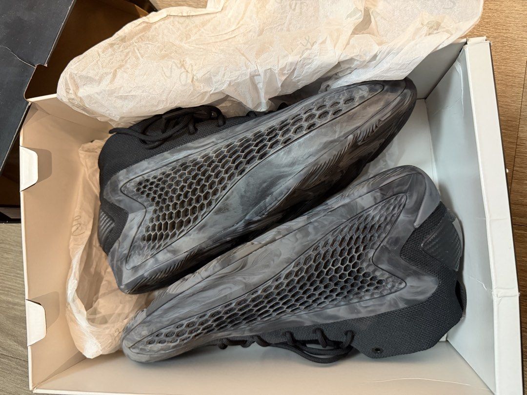 Adidas Anthony Edwards AE 1 Basketball Shoes (Category: Sneakers) located in Pasig City. Submitted by joy_b_ (Listing ID 1425445521, Image 3). Description: Adidas AE 1 basketball shoes in black and grey. - shoes come with their original box. - US 9, UK 8 1/2, and EUR 42 2/3. - used 4x only - booking and SF c/o buyer.