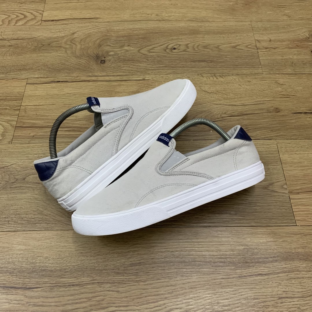 Adidas Vs Set Slip On (7.5uk), Men's Fashion, Footwear, Sneakers on ...