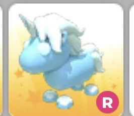 Adopt Me! RIDEABLE Frost Unicorn (Category: In-Game Products) located in Valenzuela. Submitted by chubbiza (Listing ID 1425524495, Image 1). Description: gcash mop NGF !! 180 pesos.