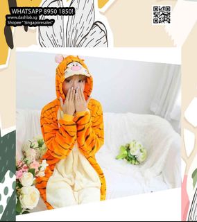 Best Quality Unisex Fleece Kids Animal Onesies Cute Cosplay Costume ...