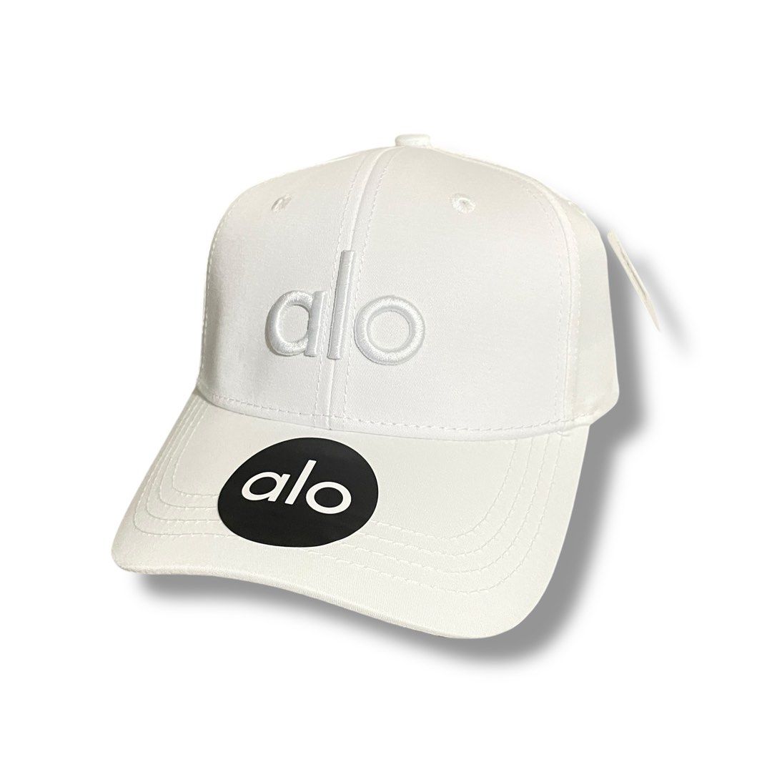 Alo Yoga Performance Cap (white) (Category: Hats & Beanies) located in Marikina City. Submitted by 1800shelves (Listing ID 1425560803, Image 2). Description: Alo Yoga Performance Cap (white) Excellent condition No issues at all 🏷️ ₱ 500 only RFS: Decluttering, rush sale Marikina loc J&T Shipping / Lalamove .