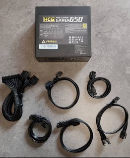 Antec HCG High Current Gamer 650 Gold Fully Modular Power Supply