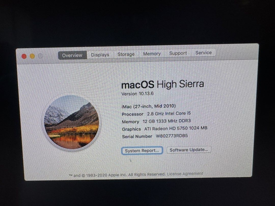 Apple iMac 27-inch (Mid 2010)65672425345795112