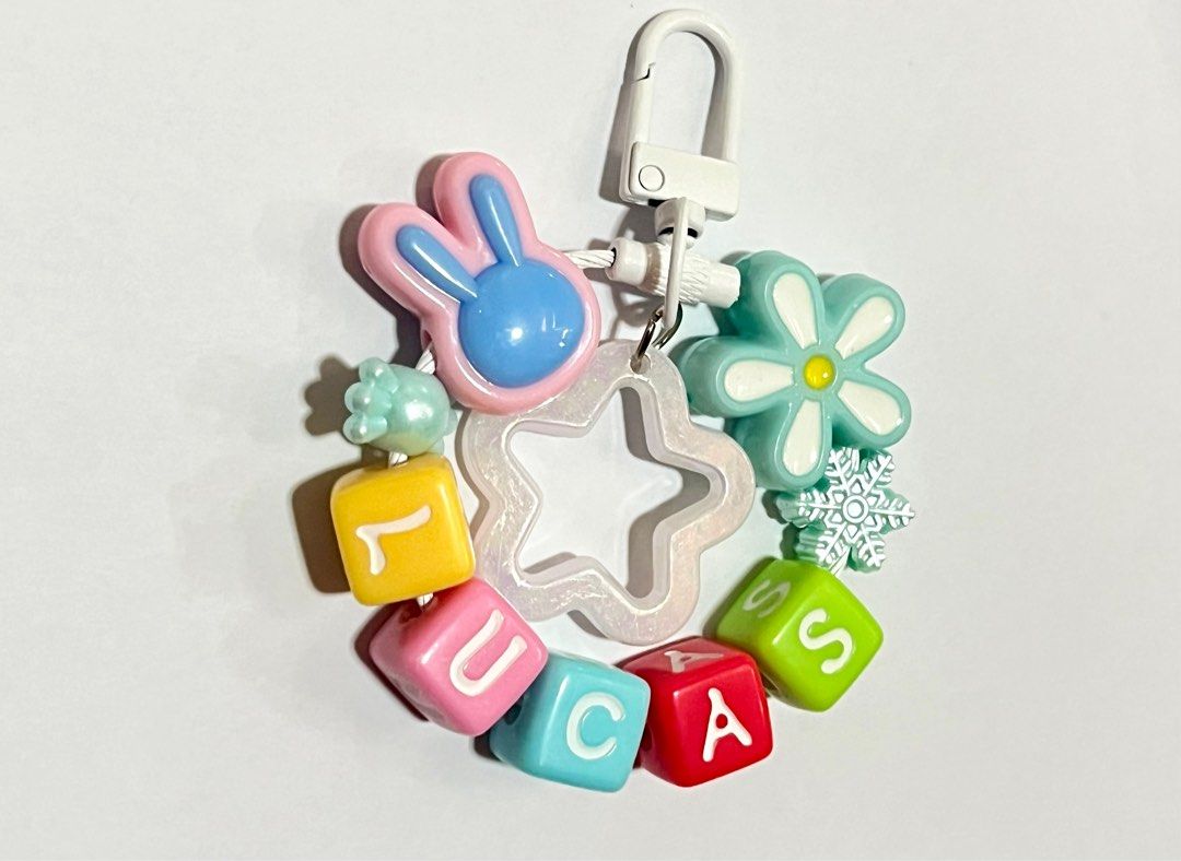 Assorted Letters for Charm Beads (Category: Craft Supplies & Tools) located in Manila. Submitted by hellostellaa (Listing ID 1425529103, Image 3). Description: Complete letters of Alphabet Random Colors.