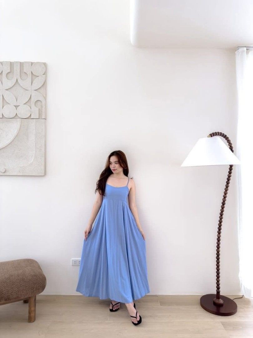 ASTRID PLAIN MAXI DRESS (Category: Dresses) located in Cainta. Submitted by agirlnamedkatkatII (Listing ID 1425493045, Image 3). Description: ASTRID PLAIN MAXI DRESS P450.00 FREESIZE CAN FIT FROM SMALL-LARGE FABRIC: SOFT LINEN FABRIC NOTE: PLEASE PROVIDE 2ND AND 3RD COLOR OPTIONS.