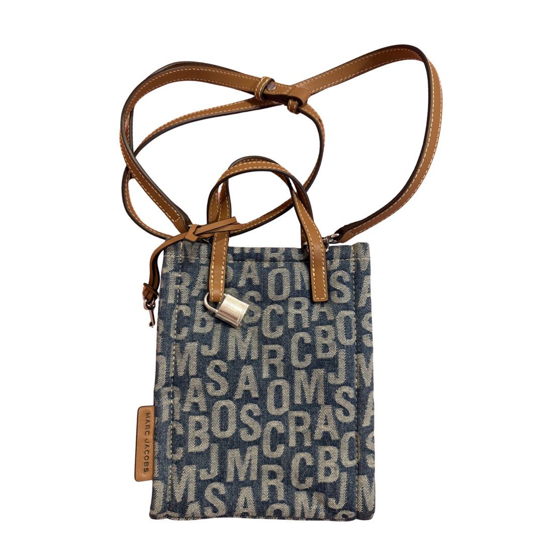 Authentic MARC JACOBS Washed Monogram Denim Tote Bag (Category: Luxury Bags & Wallets) located in Quezon City. Submitted by shop_prelovedbyme (Listing ID 1425483339, Image 1). Description: .