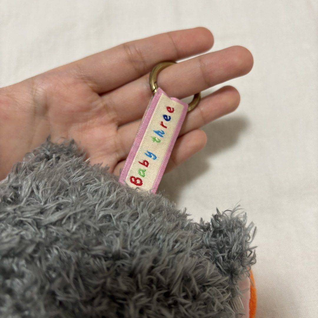 Baby Three Bag Charm (Category: Charms) located in Cabuyao City. Submitted by nesse21 (Listing ID 1425584105, Image 2). Description: Baby Three Gray Bag Charm Rfs: Decluttering No box.
