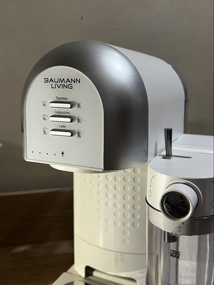 Baumann Living Espresso Coffee Machine (Category: Coffee Machines & Makers) located in Manila. Submitted by freeshark_fc8503 (Listing ID 1425607696, Image 1). Description: Bulacan Area. Can do lalamove. .
