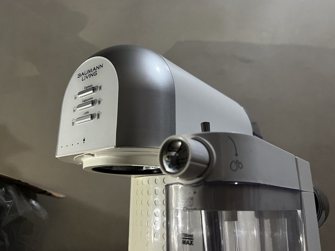 Baumann Living Espresso Coffee Machine (Category: Coffee Machines & Makers) located in Manila. Submitted by freeshark_fc8503 (Listing ID 1425607696, Image 3). Description: Bulacan Area. Can do lalamove. .