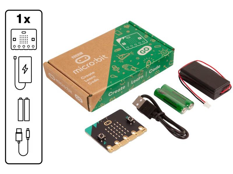 BBC micro:bit GO - Create, Learn, Code Microbit (Category: Educational & Learning Toys) located in Singapore. Submitted by nanoboost (Listing ID 1425619947, Image 1). Description: Microbit Parts inside Box are Brand New Never Opened, Still Sealed.