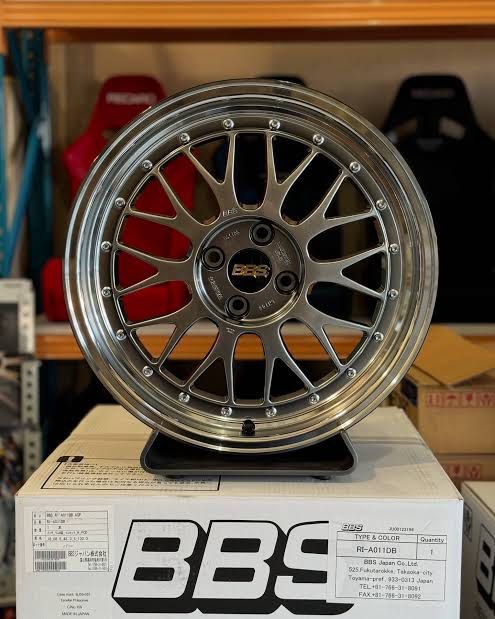 BBS (Category: Mags and Tires) located in Manila. Submitted by everythingauthentic2016 (Listing ID 1425511135, Image 3). Description: Genuine BBS LM 17x7.5 4x100 with Michelene Tires.