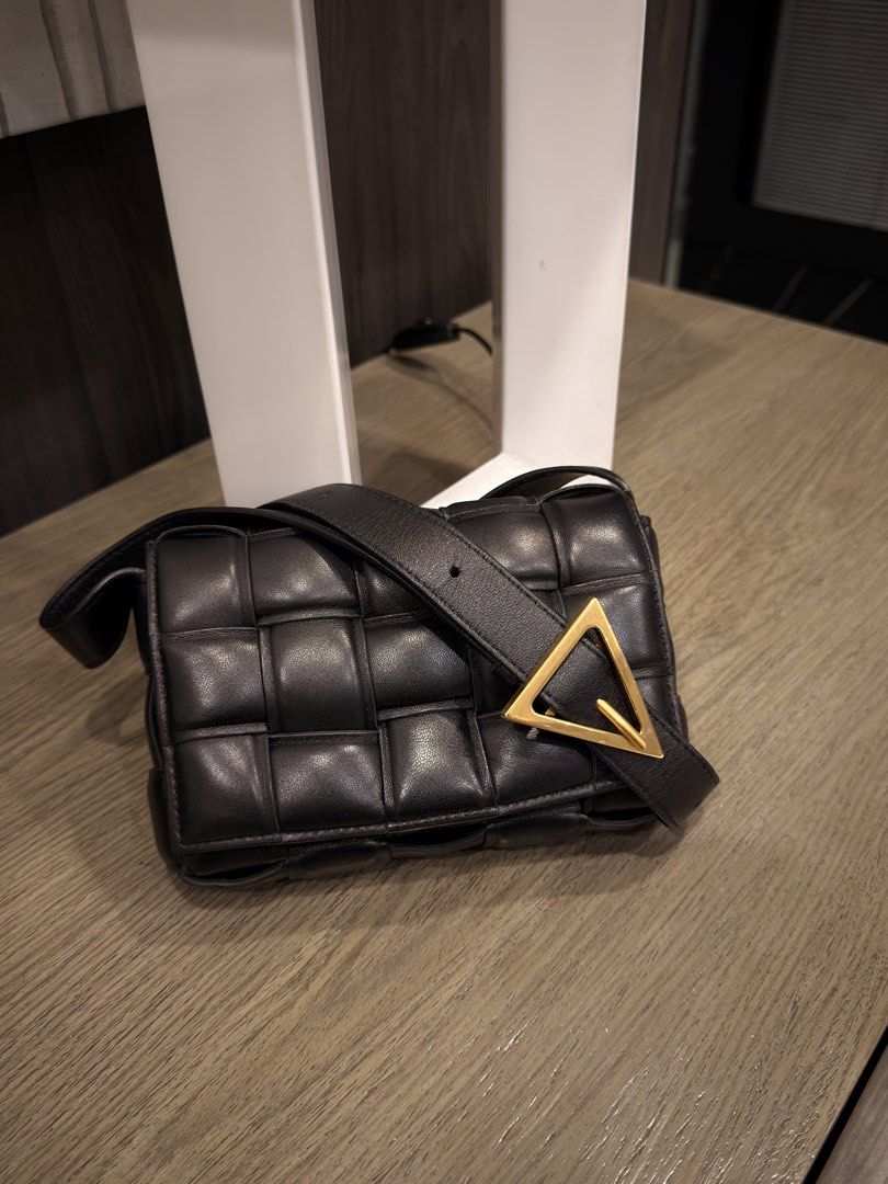 Bottega Veneta Small Padded Cassette Bag (Category: Luxury Bags & Wallets) located in Taguig. Submitted by mainsourceph (Listing ID 1425619231, Image 2). Description: Bottega Veneta Small Padded Cassette Bag Minimal Signs of Usage Paper Bag, Receipt, Proof of Authenticity Negotiable for Sure Buyer.