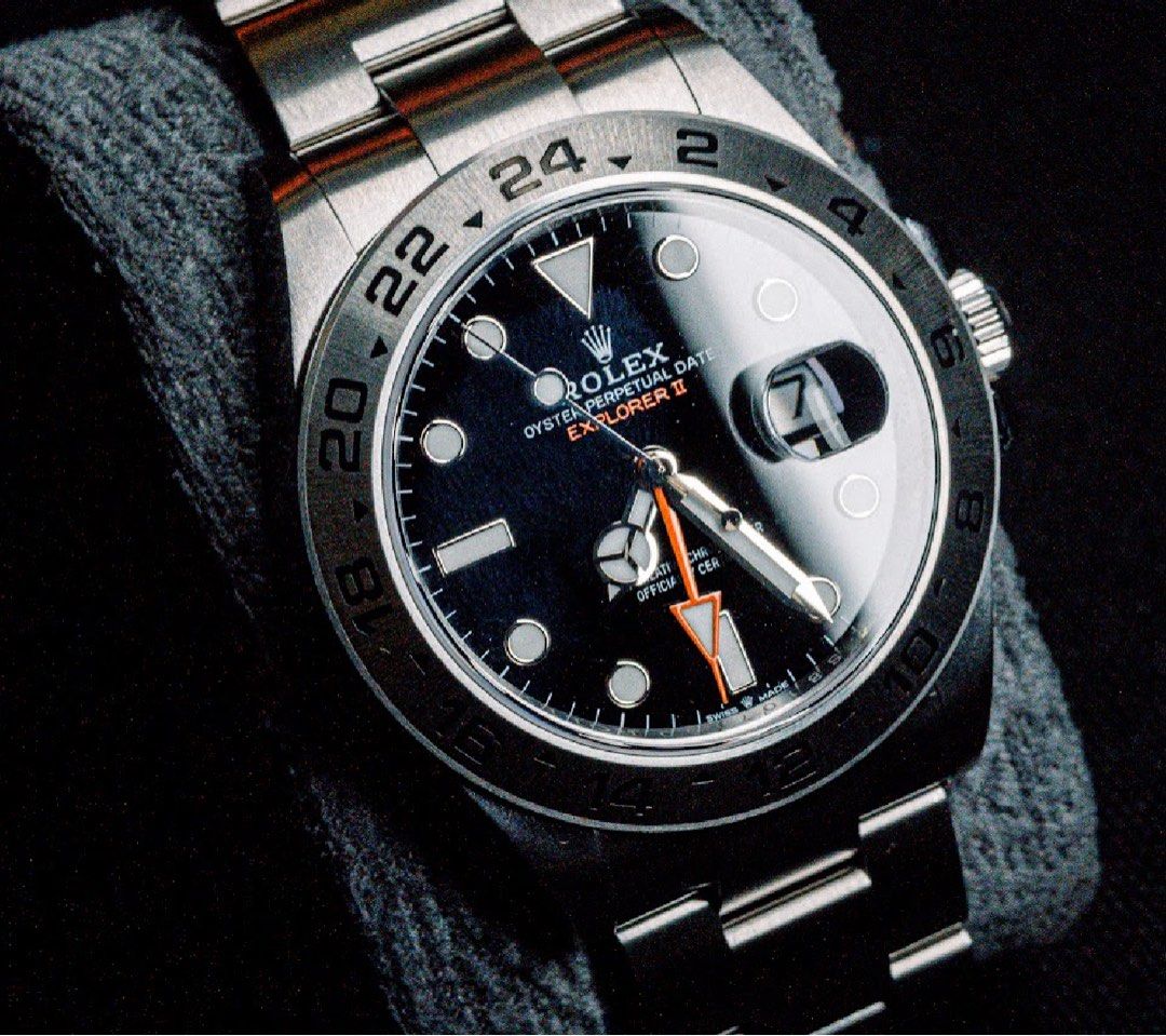 Brand New Rolex Explorer 2 226570 (Category: Luxury Watches) located in Pasig City. Submitted by gino_888 (Listing ID 1425511566, Image 3). Description: 2025 Rolex Explorer 2 Ref 226570 Brand New 42mm Foreign AD Complete Full Set Trade-in/ Authentication Welcome BGC Area.