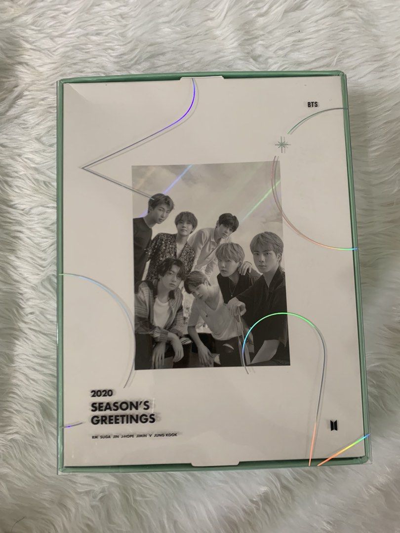BTS 2020 Season's Greetings (Category: K-Wave Merchandise) located in Paranaque City. Submitted by migratingwhale007 (Listing ID 1425466718, Image 1). Description: BTS 2020 Season’s Greetings MOP: Gcash MOD: SDD, J&T RFS: Not collecting anymore.