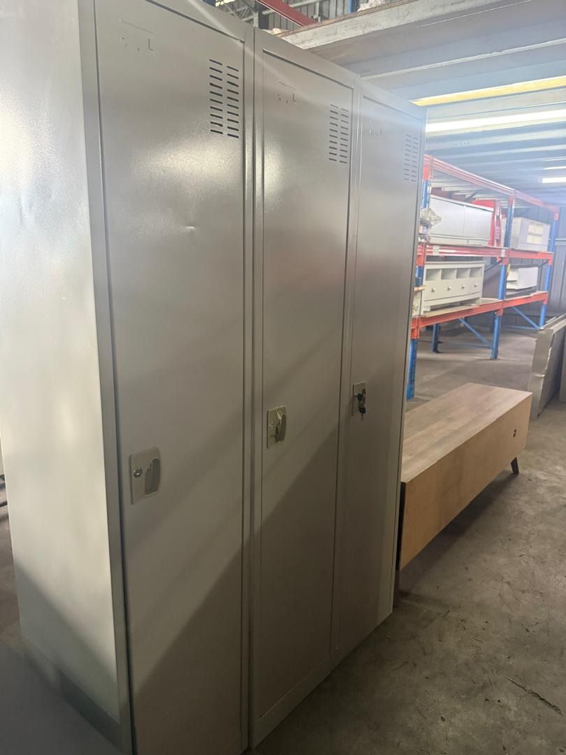 (DEFECT ITEM)1.3FT Metal Storage Cabinet Locker with Lock 3 ...