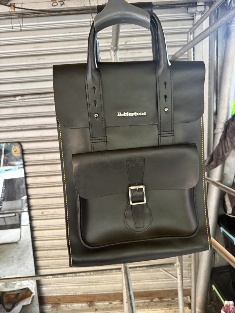 Dr. Martens Backpack No Sling (Category: Backpacks) located in Quezon City. Submitted by edsantos27 (Listing ID 1425523888, Image 1). Description: Porseyl Only Di Em’s Backpack 🎒 Made in Thailand 🇹🇭 Php 3,999 only firm Issue : Cut yung strap and missing Cannot be use as backpack 🎒 Can be use as Handbag 👜 .