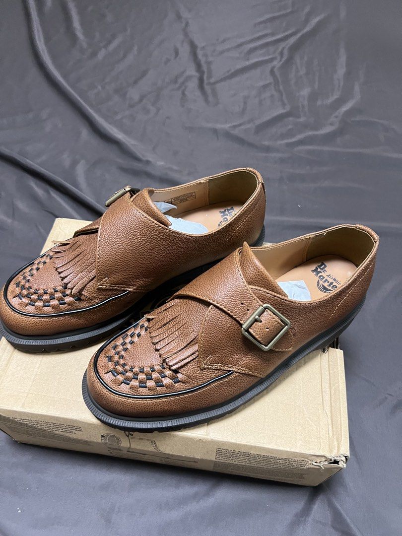 Dr. Martens Ramsey Monk KLT (Category: Casual Shoes) located in Mandaluyong City. Submitted by minimalmeowguy (Listing ID 1425486982, Image 2). Description: Dr. Martens Ramsey Monk KLT - Full grain leather - 10/10 condition. Used once only - size 10/ eu 43 - perfect for people with a rugged style - selling because it doesn’t fit my wardrobe.