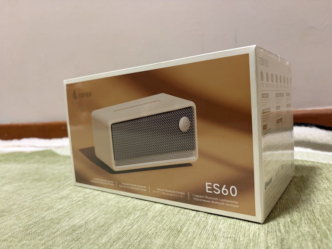 Edifier ES60 Portable Bluetooth Speaker - Ivory439541552980971521