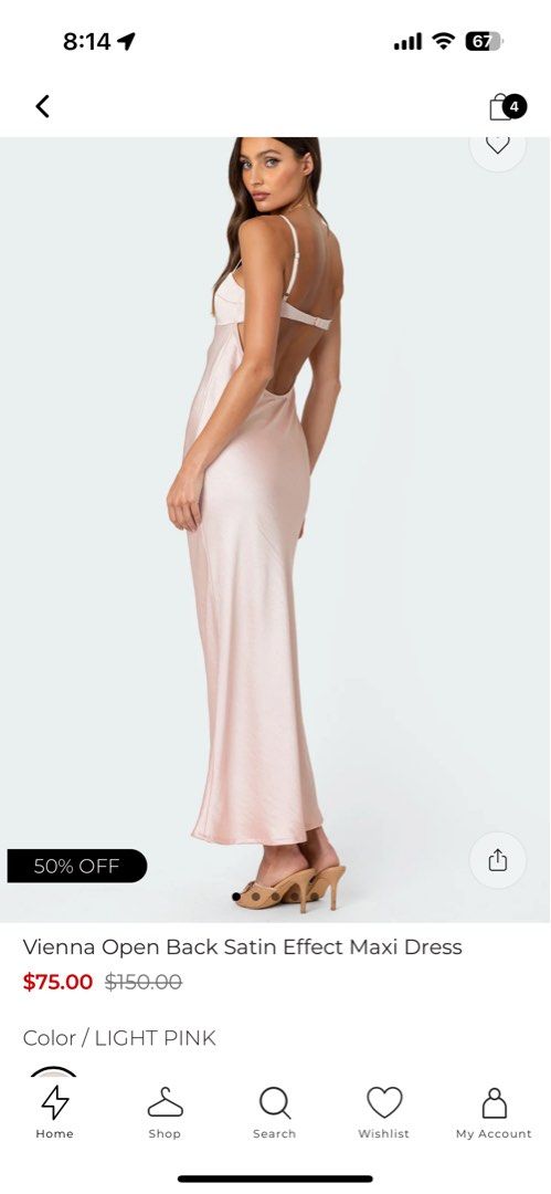 black dress backless Dressing Up Black One Shoulder Maxi Dress With Open Back Detail – Club L  London main image 0
