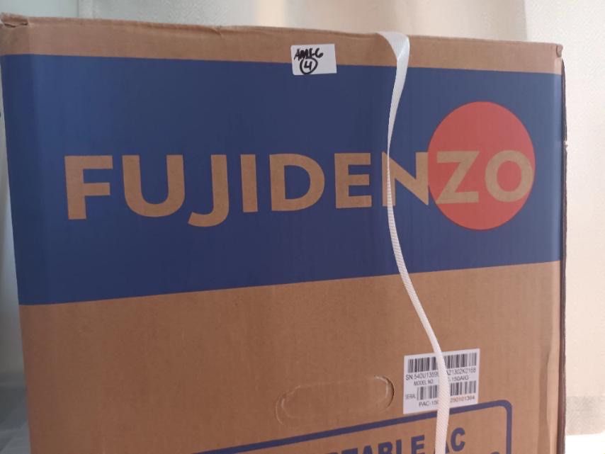 Fujidenzo 1.5HP Portable AC PAC-150AIG (Category: Air Conditioning and Heating) located in Mandaluyong City. Submitted by sevebella (Listing ID 1425593396, Image 2). Description: Fujidenzo portable air-conditioned 1.5 HP Inventer W/ Air puripying filters Purchase april 2025 1 month lang nagamit almost brand new pa. Selling 15K Otiginal price 18K Mop. Bank transfer/ G cash PM FOR MORE DETAILS .