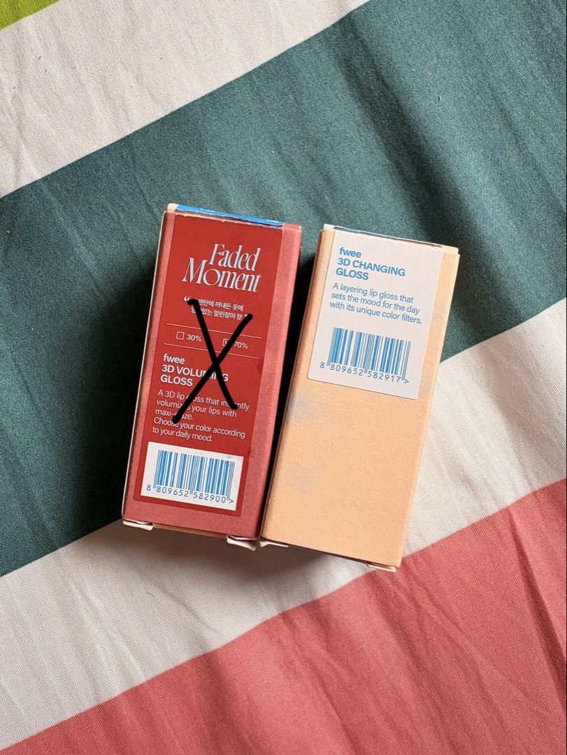Fwee 3D Lip Gloss (Category: Makeup) located in Santa Rosa. Submitted by bluemingbh (Listing ID 1419982968, Image 2). Description: 3D changing gloss: Clear - ₱450 - brand new mop: gcash, bdo, maya mod: lalamove (from sta rosa laguna or makati), lbc .