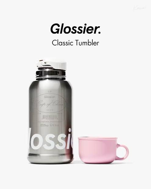 Glossier Classic Tumbler (onhand) (Category: Water Bottles & Tumblers) located in Quezon City. Submitted by missblogful (Listing ID 1425623228, Image 3). Description: 🎀 ONHAND w/ proof of purchase 🎀 VERY HARD TO GET limited edition Glossier classic tumbler 🎀 sold out!! 🎀 gone for years 🎀 essential for girly pinterest girls out there 🌟 🎀 complete with drawstring bag.