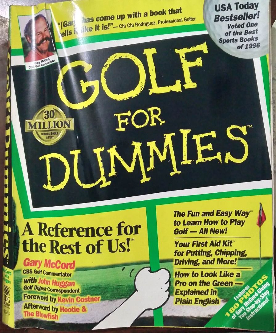Golf For Dummies (Category: Golf) located in Makati City. Submitted by skyfall2020 (Listing ID 1425625089, Image 1). Description: .