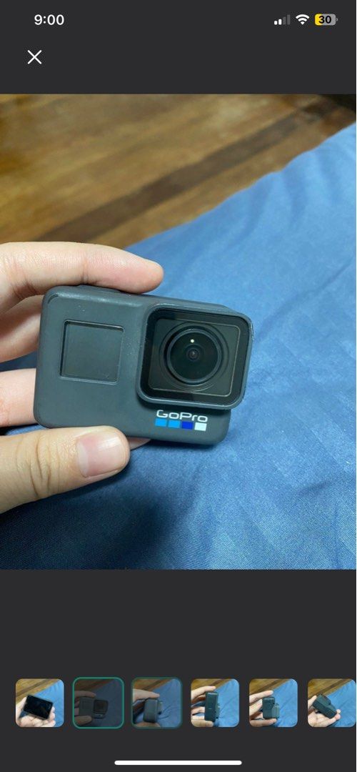 gopro hero6 black (Category: Video Cameras) located in Tarlac. Submitted by sheyaaa25 (Listing ID 1425569776, Image 1). Description: gopro hero6 like new rfs: upgrade 6,500 (slightly nego).